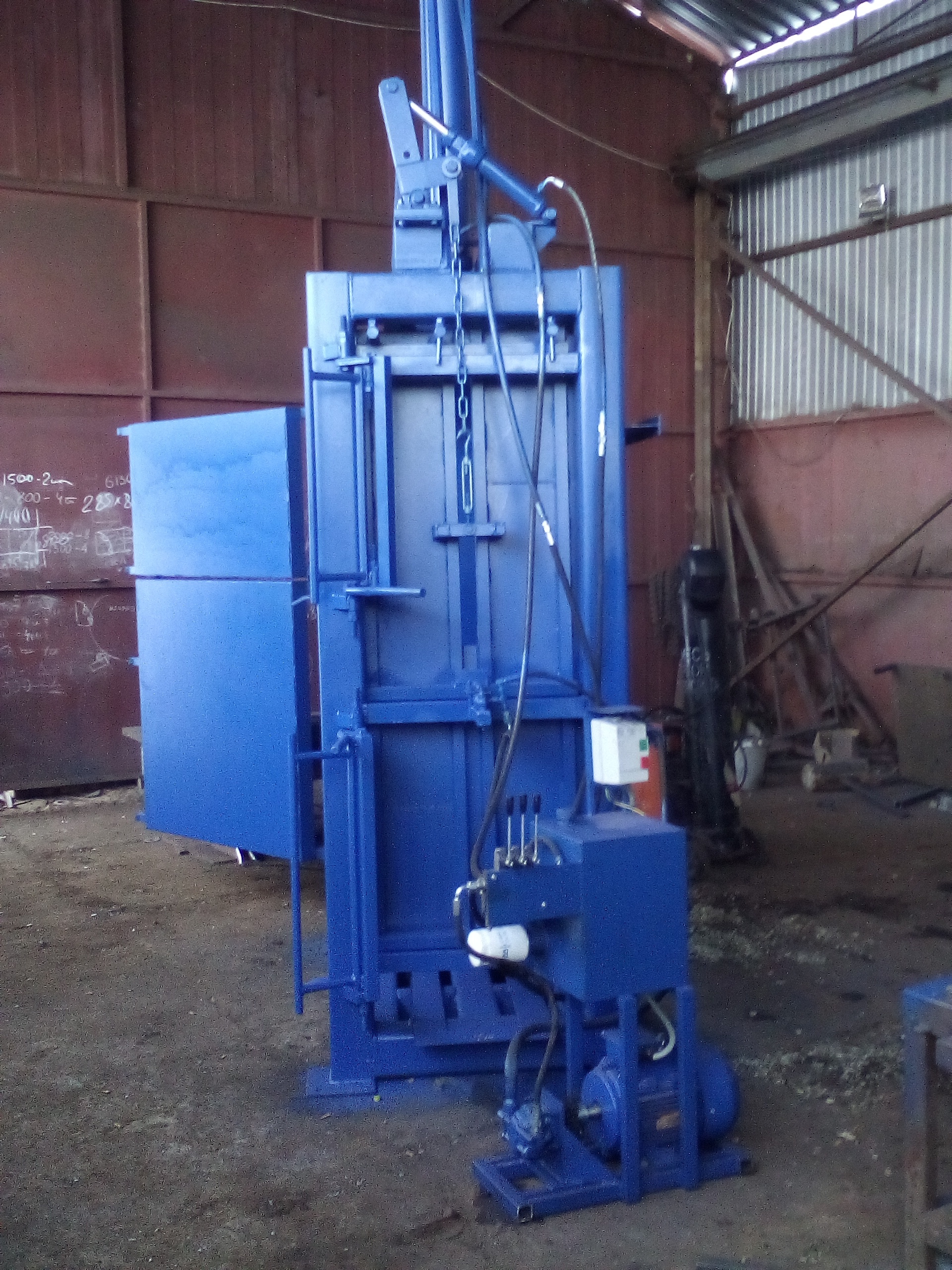 Пресс гидравлический для опрессовки пакета биг-бэгов на поддоне купить ...