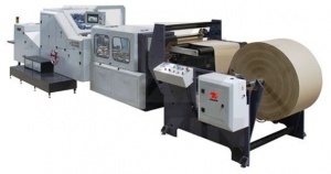 Автоматическая пакетоделательная машина для производства бумажных пакетов, модель CY-180