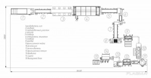 Линия переработки ПЭТ производительностью от 600 кг/ч