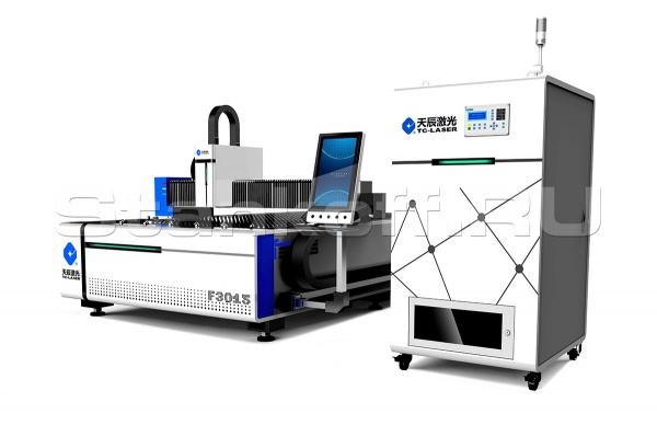 Волоконная лазерная установка для резки металла TC-F3015/3000 Raycus