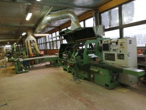 Автоматическая линия станков по производству деревянных окон "HEMAG"