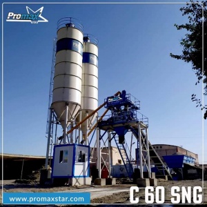 Компактный Бетонный завод PROMAX C60-SNG (60m³/h)