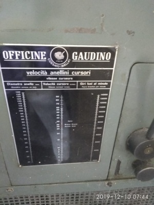 Прядильная машина Gaudino FPK 450