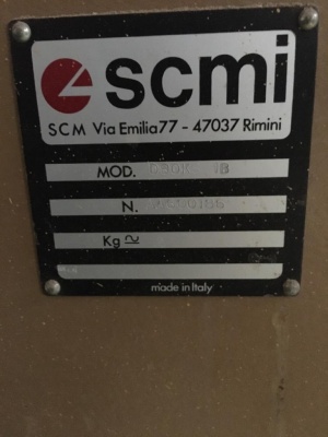 Двухсторонний шипорез SCM D80