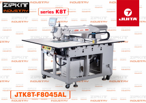 Программируемая швейная машина JUITA JTK8T-F8045AL (опция нож поле 80х45 см)