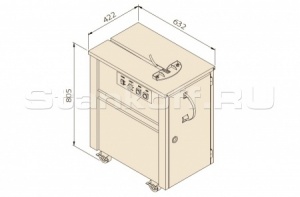 Полуавтоматическая стреппинг машина TP-203 (компактная)