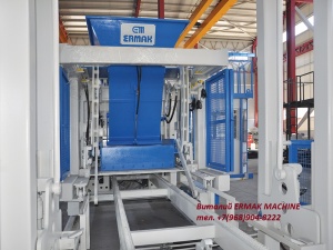 ERMAK MACHINE CS-25 PLUS Turbo Оборудование для производства тротуарной плитки