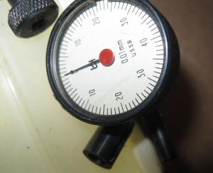 Индикатор ИРТ центроискатель рычажного типа торцевой СССР