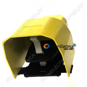 PDKS11BX10 Переключатель-педаль, Желтый алюминий, контакт 1NO +1NC
