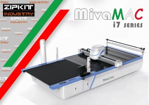 Автоматический конвейерный раскройный комплекс MivaMAC серия i7 (поле 170х250 см) Италия