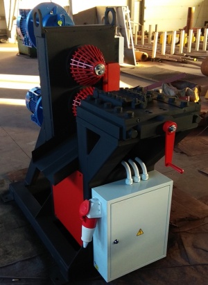 Станок СБИК-М для разделки отходов силового кабеля. Power Cable Recycling Machine