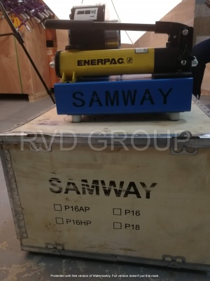 Мобильный обжимной станок для РВД Samway P16HP