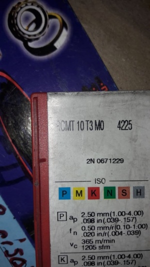 Sandvik coromant RCMT 10T3 MO 4225