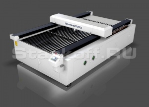 Лазерный станок для резки металлов и неметаллов с ЧПУ LM HYBRID 1530/280 Вт