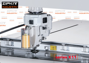 Портальный программируемый швейный автомат JUITA JTK11-160120A (базовая поле 160х120 см)