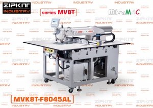 Программируемая швейная машина MivaMac MVK8T-F8045AL (опция нож поле 80х45 см)