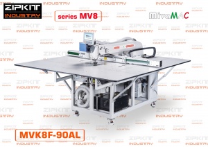 Программируемая швейная машина MivaMac MVK8F-90AL ("двойной ремень" опция нож 130х85 см) Италия