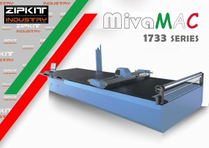 Автоматический конвейерный раскройный комплекс MivaMAC серия 1733 (поле 170х330 см) Италия