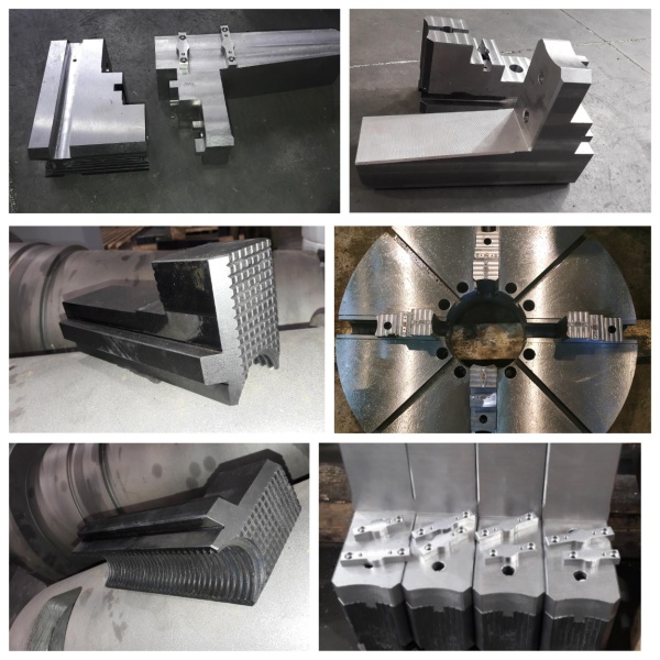 Токарные патроны и комплектующие- кулачки,винты,пальцы,ползушки,венцы и т.д