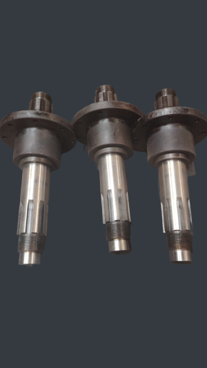 Пара винт гайка вертикального суппорта для токарно-карусельного станка мод. 1516Ф1 (винт две гайки)