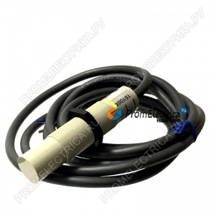 E2K-X8ME1 Датчик приближения, емкостной, M18, неэкранированный, 8мм, DC, 3-wire, NPN-NO, кабель 2м Omron