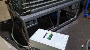 Тип аппаратов АСМП-4 - скороморозильный с горизонтальным расположением плит с выносным холодильным агрегатом на базе полу-герметичных бу к