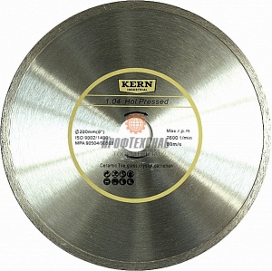 Алмазный диск по керамограниту Kern Hot Pressed Conti-Rim купить по цене завода