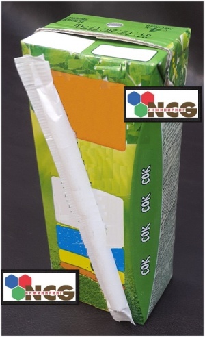 Линия для производства и упаковки телескопических бумажных трубочек для напитков