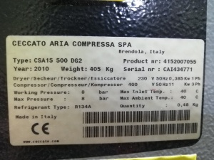 Компрессор Ceccato CSA 15 500DG2 (Италия)