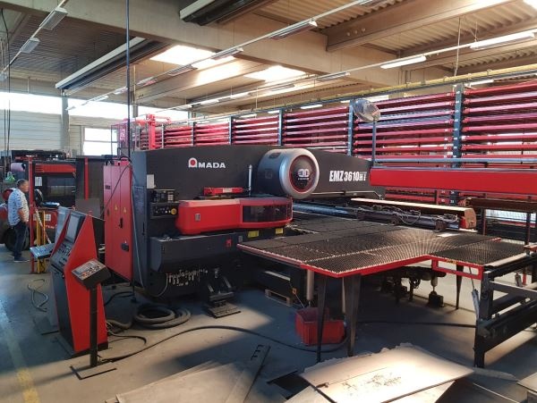 Amada EMZ 3610 NT Перфоратор с ЧПУ