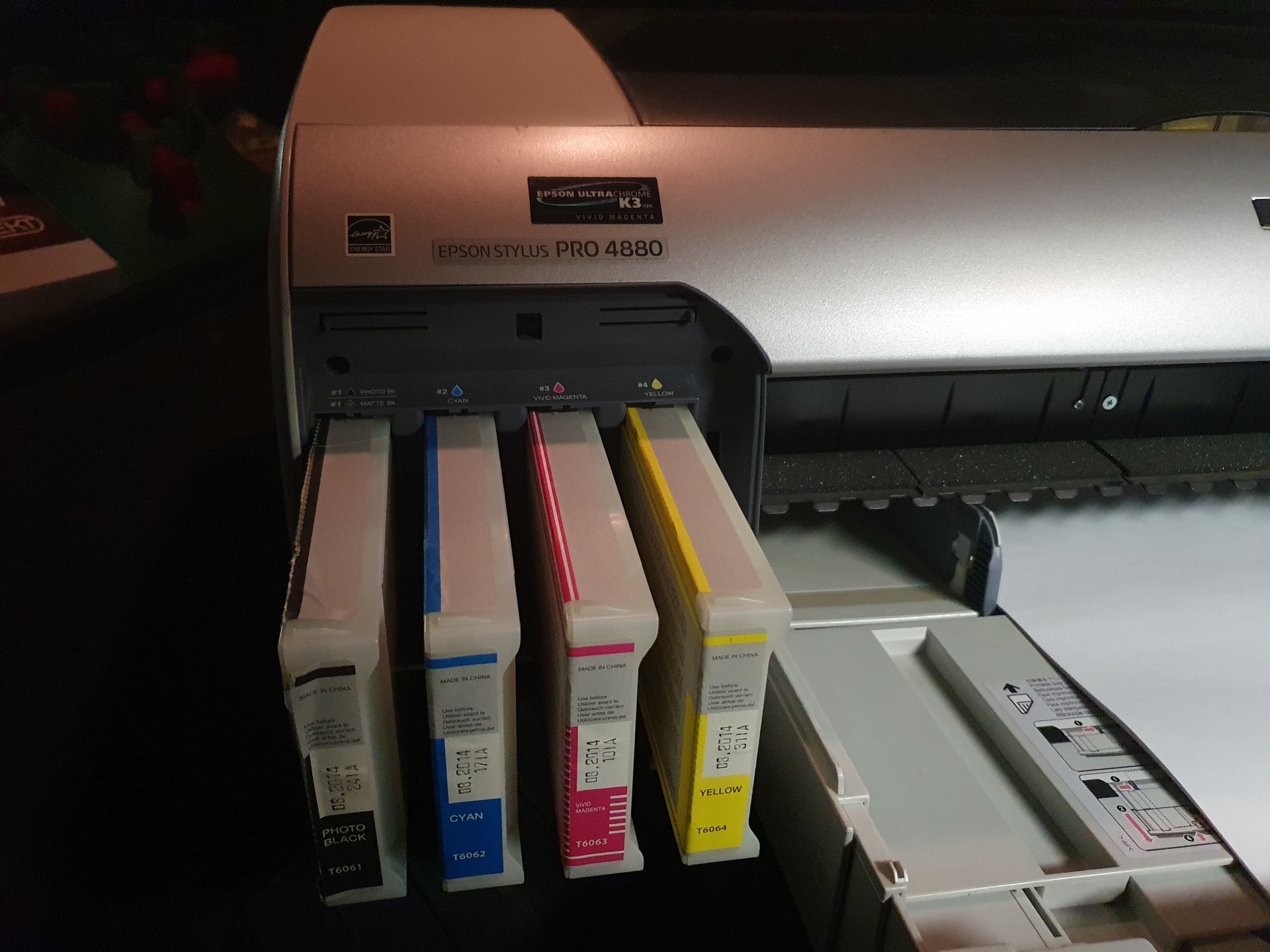 Плоттер Epson Stylus Pro 4880 формат А2+ купить Б/У в Москве по цене 95 ...