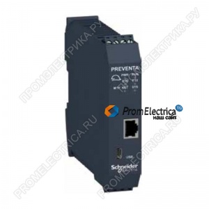 XPSMCMCO0000EM Модульный защитный контроллер, Modbus TCP, 1 x RJ 45 (вход/выход) Schneider Electric