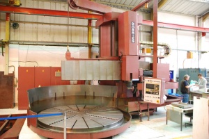Токарно- карусельный станок Доррис Dorries CTE 320 / диаметр стола 5 метров с ЧПУ 586 = Mach4metal