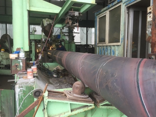 СПИРАЛЬНАЯ СВАРНАЯ ТРУБА ЛИНИЯ Диаметр трубы: 300-1600 мм купить Б/У в ...