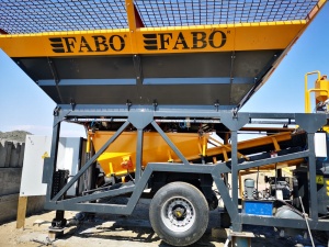 мобильный бетонный завод FABO Minimix 30