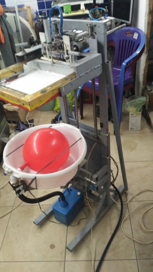 Скоростной станок для печати шарах