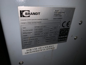 Кромкооблицовочный станок Brandt KDF 220 C