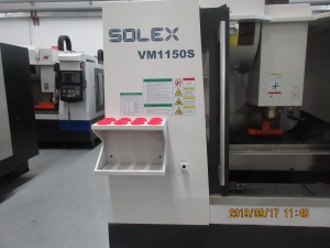 Вертикально-фрезерный обрабатывающий центр «SOLEX» VM 1150 S