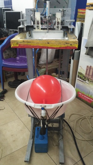 Скоростной станок для печати шарах
