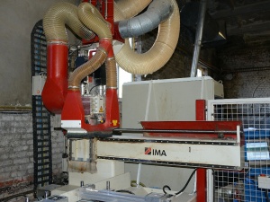 Центр IMA BIMA Quadroform C 80/280 в рабочем состоянии