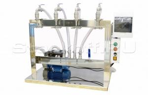 Аппарат розлива жидкостей без газа Filler-4F-IMP