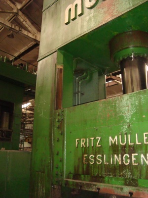Пресс гидравлический ZE-600-20 Fritz Muller Esslingen
