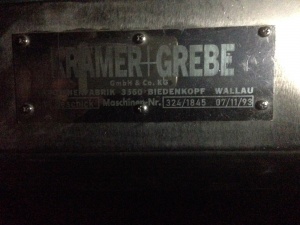 Куттер "Kramer&Grebe",VSM-325, вакуумный