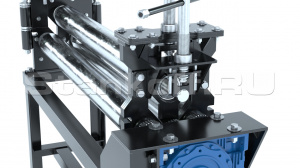 Вальцовочный станок электромеханический трехвалковый RME-1300х2