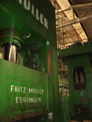 Пресс гидравлический ZE-600-20 Fritz Muller Esslingen