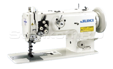Двухигольная промышленная швейная машина с тройным продвижением JUKI LU-1565N