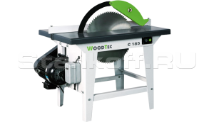 Станок круглопильный без каретки WoodTec C 185 Lite