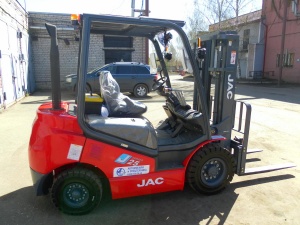 Вилочный погрузчик JAC CPQD 25 в Иркутске от официального представителя завода в РФ