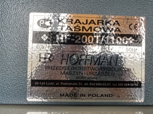 Hoffman HF-200T/110