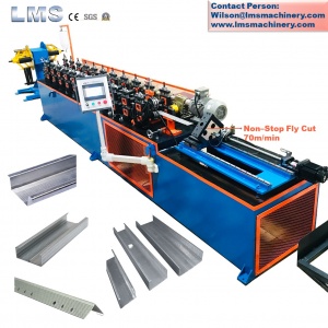 Профилегибочная машина для производства металлического профиля из гипсокартона Drywall metal profile roll forming machine